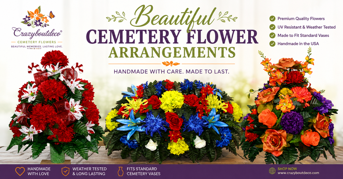 How Long Do Artificial Cemetery Flowers Last?