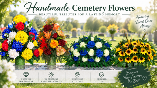 Why Handmade Cemetery Flowers Are Different From Store-Bought Arrangements